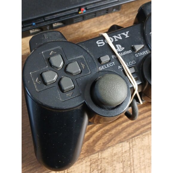 Sony PlayStation 2 Slim PS2 Console SCPH-75001 Controller/Cords/Memory Card - Picture 2 of 15